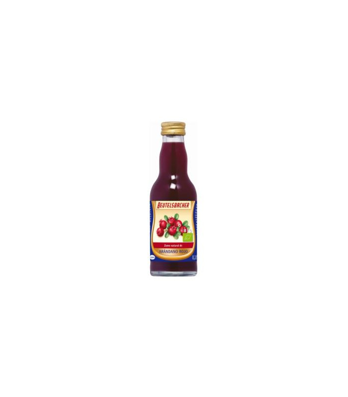 ZUMO DE ARANDANOS ROJO 200ml. ECO
