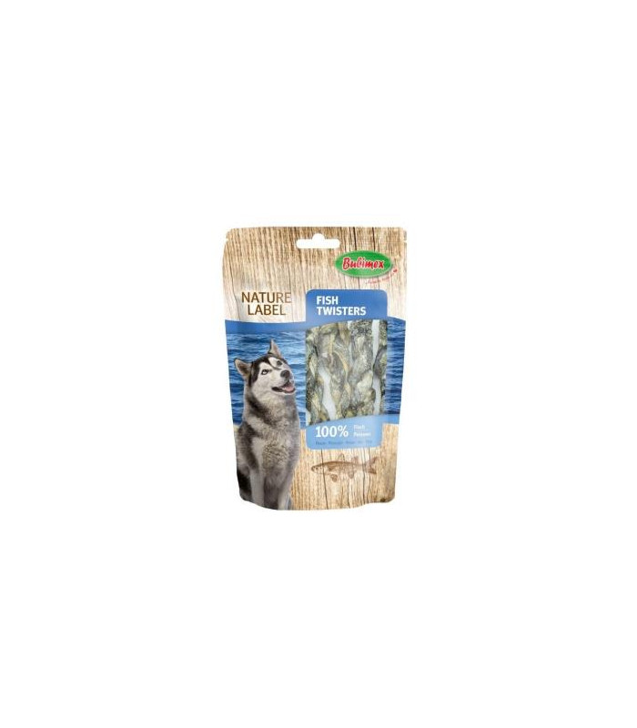 SNACK NATURE LABEL - FISH TWISTERS 60G (TRENZAS) VET