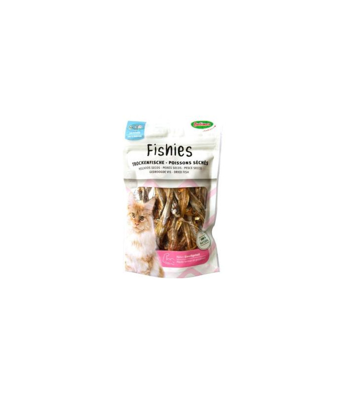 SNACK MASCOTAS CAT FISHIES PESCADOS SECOS 50GR VET
