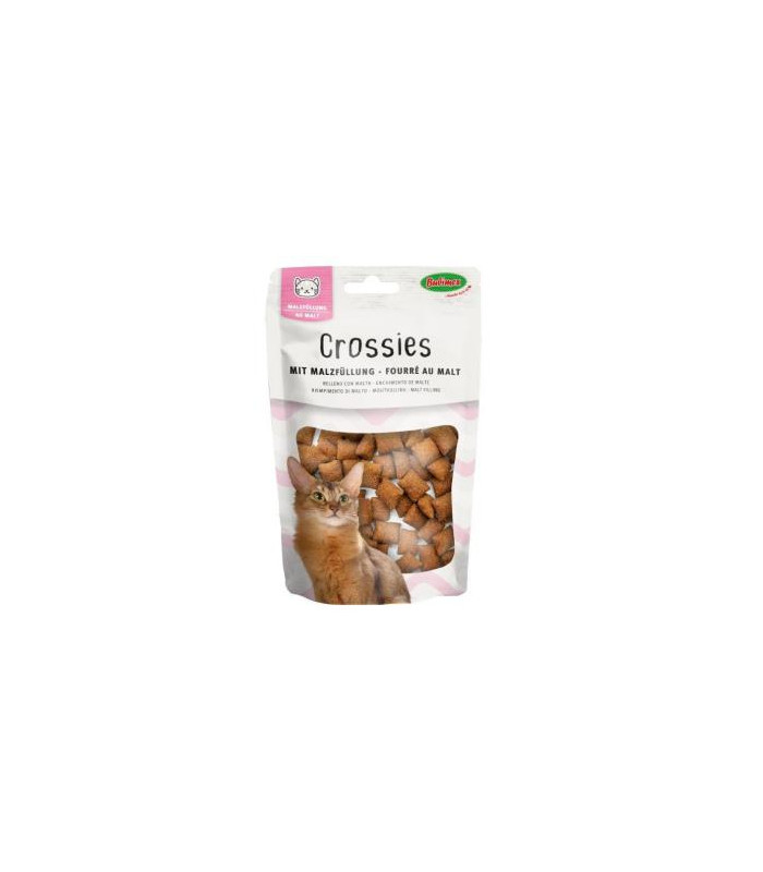 SNACK MASCOTAS CAT CROSSIES CON MALTA - 50GR VET