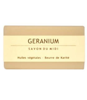 JABON EN PASTILLA de geranio 100gr. BIO