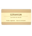JABON EN PASTILLA de geranio 100gr. BIO