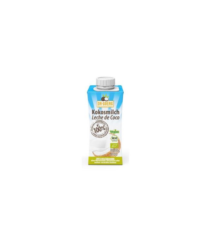 LECHE DE COCO para cocinar 200ml. BIO