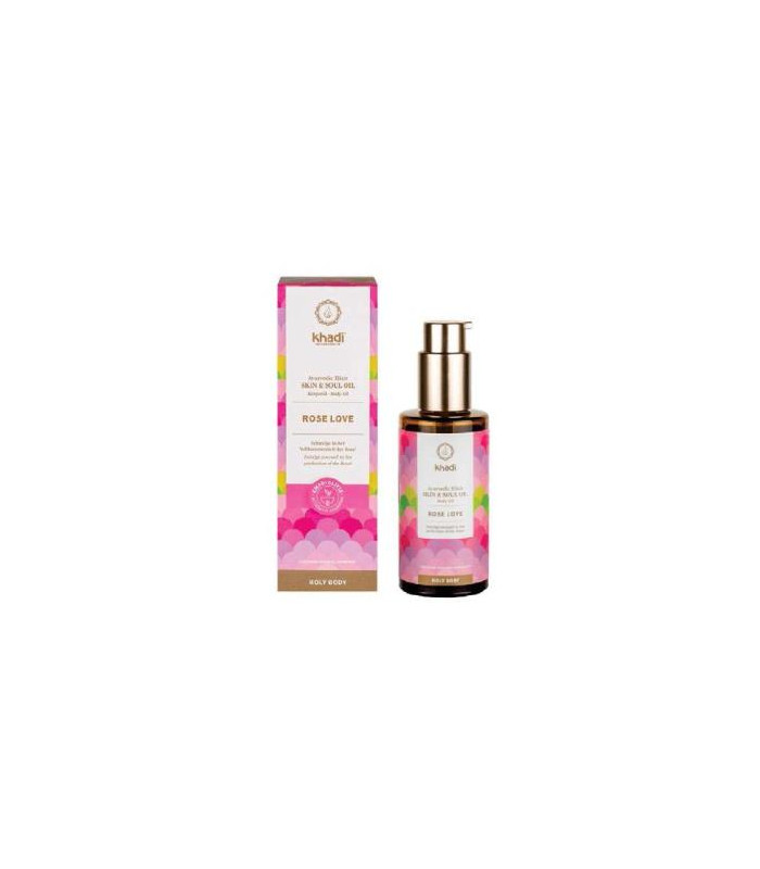 ACEITE ELIXIR AYURVEDA ROSA regenerante 100ml.
