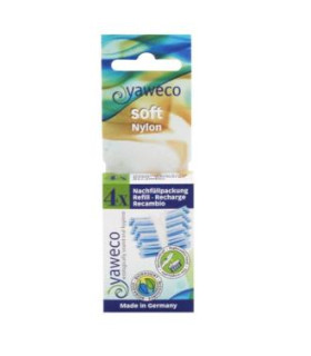 RECAMBIOS CEPILLO DENT. CABEZAL NYLON SOFT 4ud.