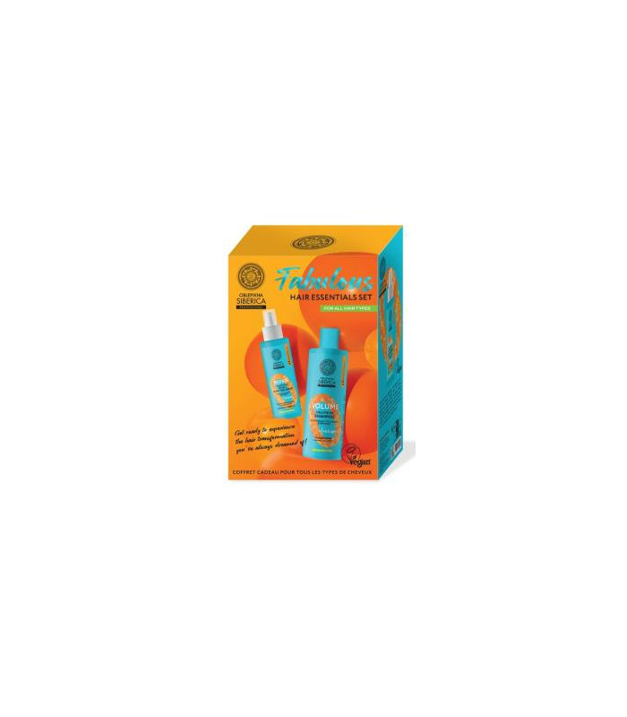 FABULOUS HAIR ESSENTIALS SET OBLEPIKHA champu volu 400 ml+se