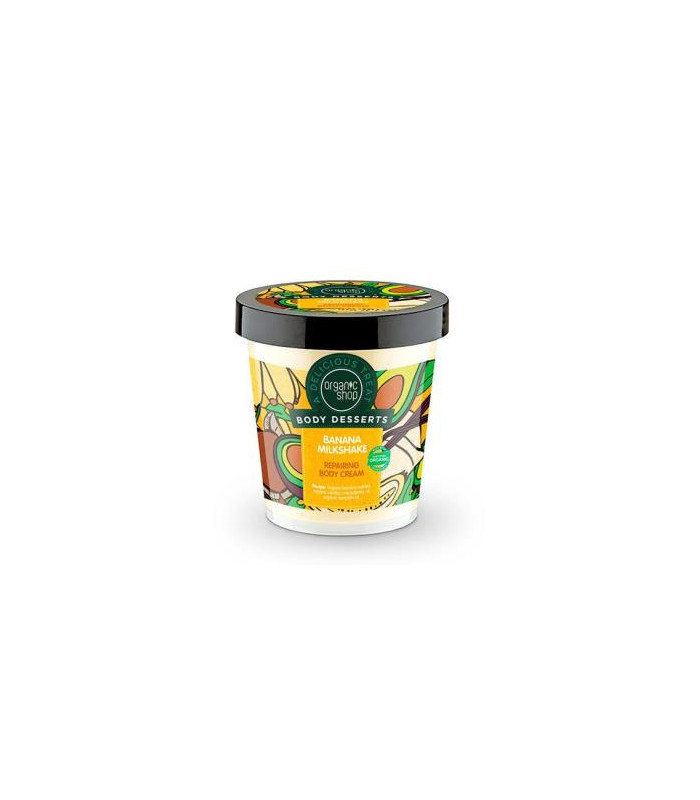 CREMA CORPORAL  REPARADORA batido de platano 450ml