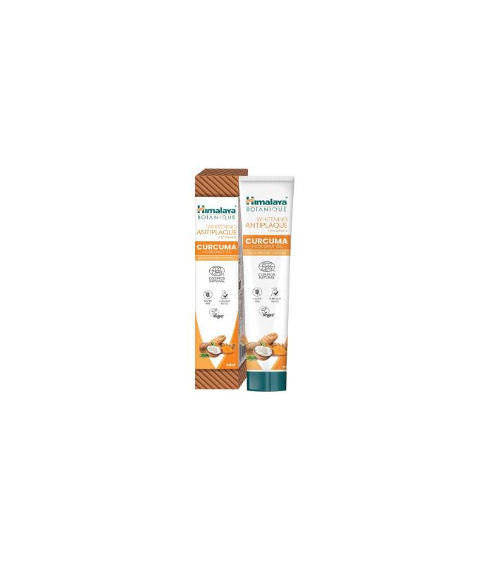 DENTIFRICO BOTANIQUE BLANQ. CURCUMA Y AC COCO 75ML