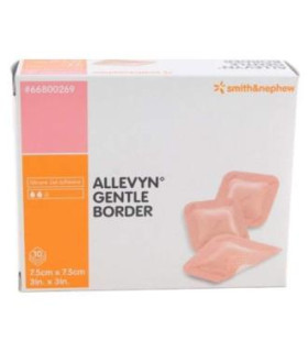 APOSITO ALLEVYN GENTLE BORDER 12,5X12,5cm 10un