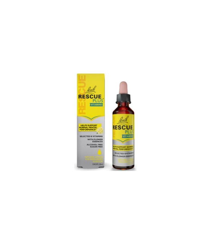 RESCUE PLUS GOTAS vitaminas 20ml. FLORES BACH