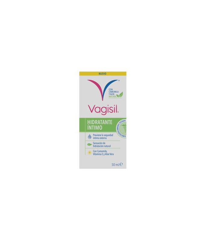 VAGISIL HIDRATANTE INTIMO camolila y aloe 50ml.