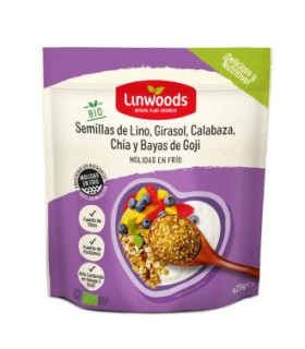 SEMILLAS LINO calabaza girasol chia goji 425gr.