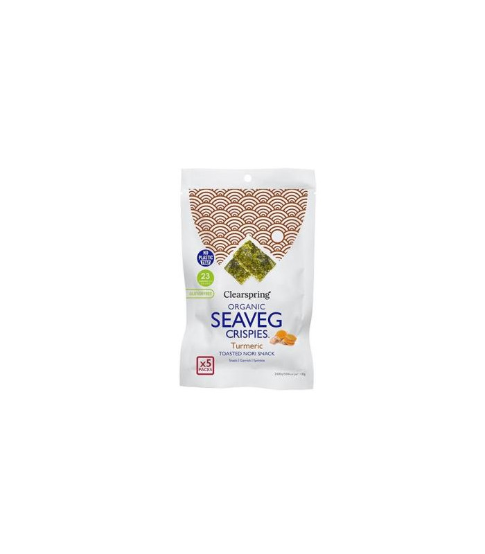ALGA NORI con curcuma  multipack snack 5udsx4gr.