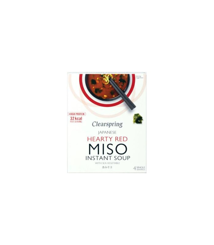 SOPA DE MISO PICANTE con algas instantanea 4sbrs.