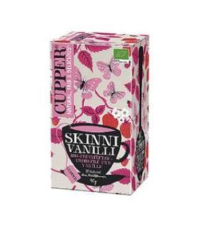 FRESA Y VAINILLA  infusion 20bolsitas. BIO VEGAN