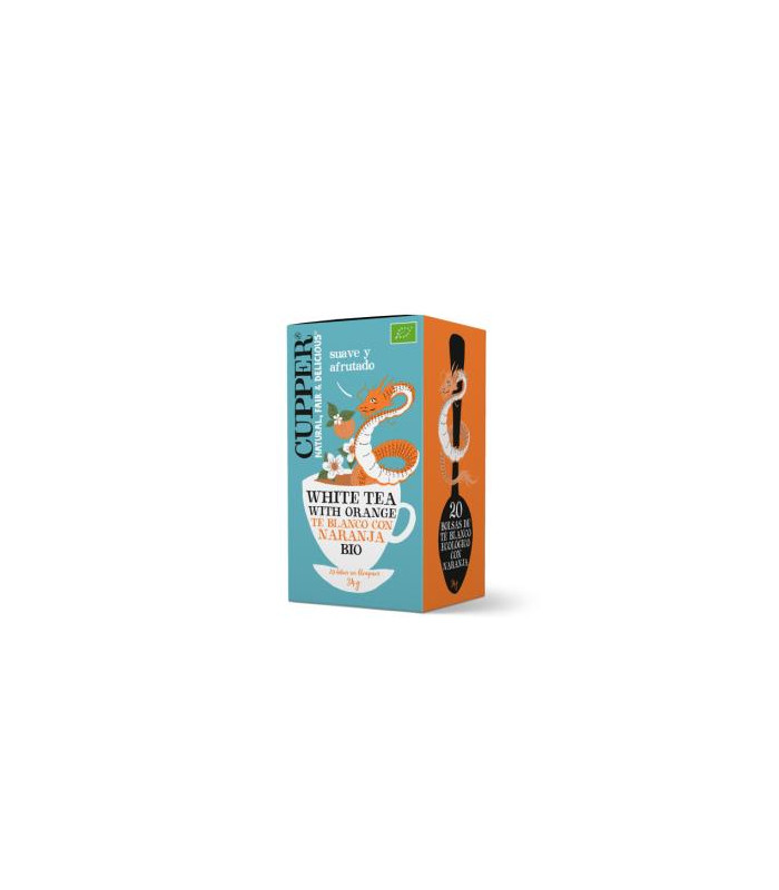 TE BLANCO CON NARANJA infusion 20bolsitas. BIO