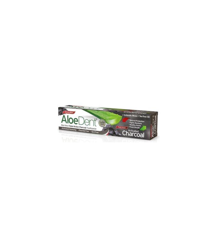 ALOEDENT CARBON ACTIVO dentifrico 100ml.