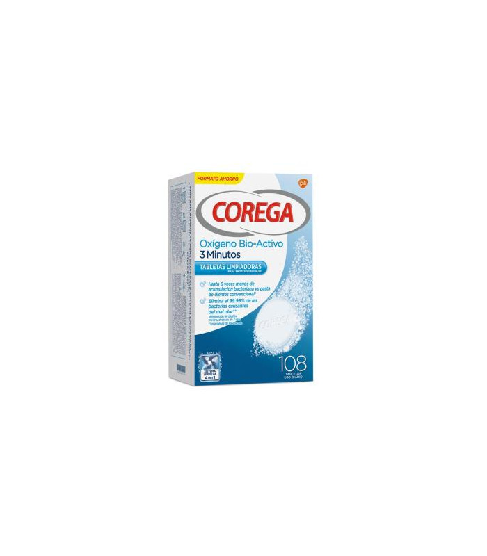 COREGA OXIGENO BIO-ACTIVO 108tabs.