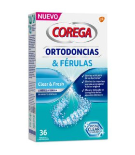COREGA ORTODONCIAS 36tabs.