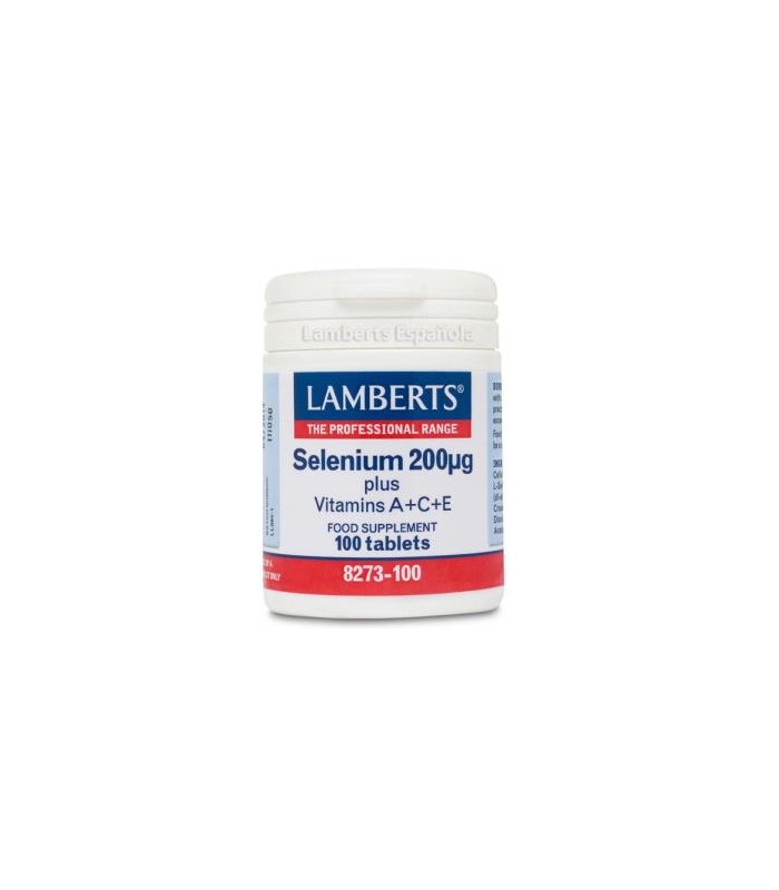 SELENIO + VITAMINAS A, C y E 100comp.