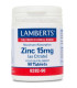 ZINC (Como Citrato) 15 mg. 90comp.