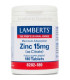 ZINC (Como Citrato) 15 mg. 180comp.