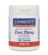 ZINC 25mg. 120comp