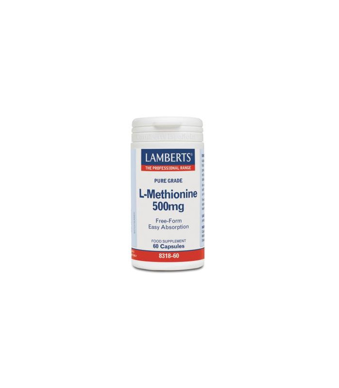 L-METIONINA 500 mg. 60 cap.