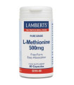 L-METIONINA 500 mg. 60 cap.