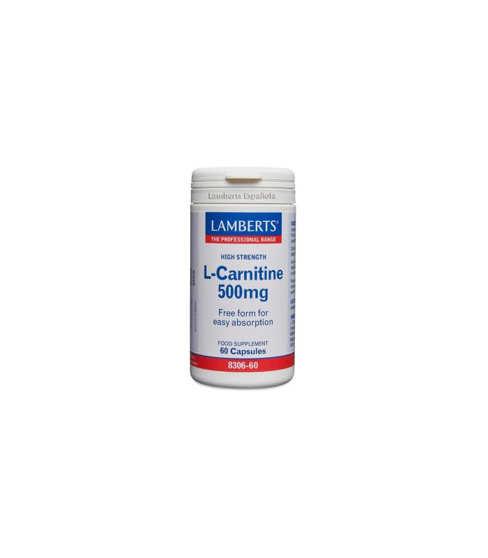 L-CARNITINA 500 mg. 60 cap.