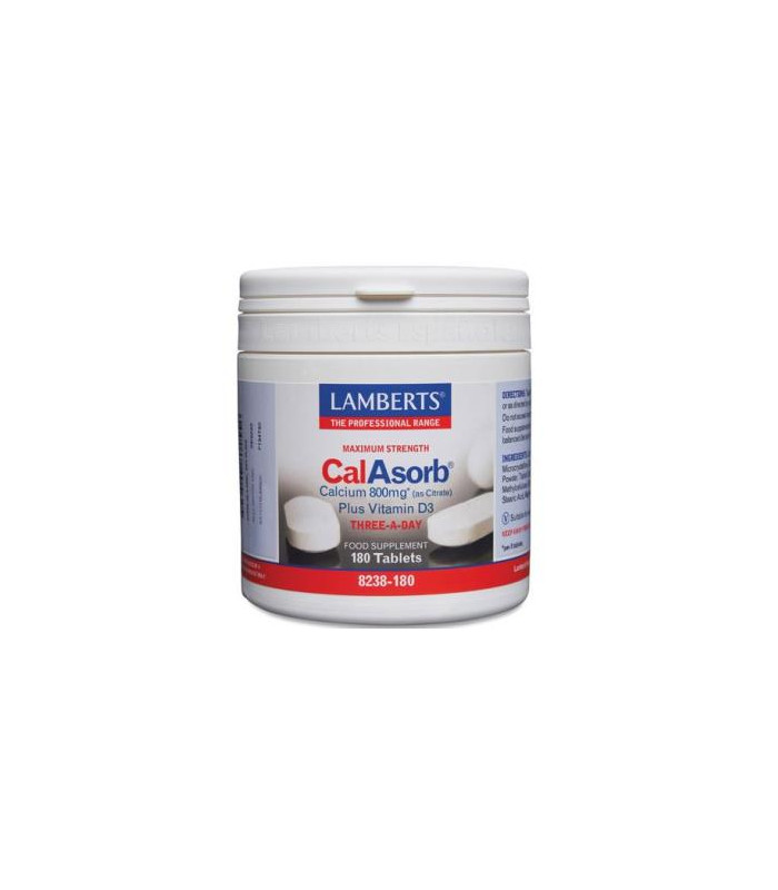 CALASORB citrato de calcio 800mg.180comp.
