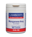 MANGANESO citrato 4mg. 100 cap.