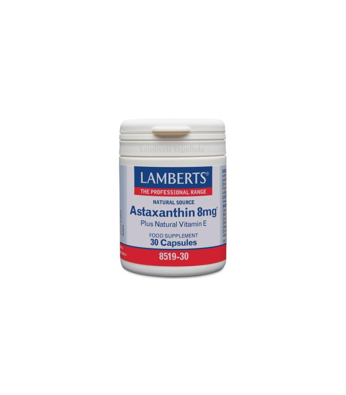 ASTAXANTINA 8mg. con vit. E 30cap.