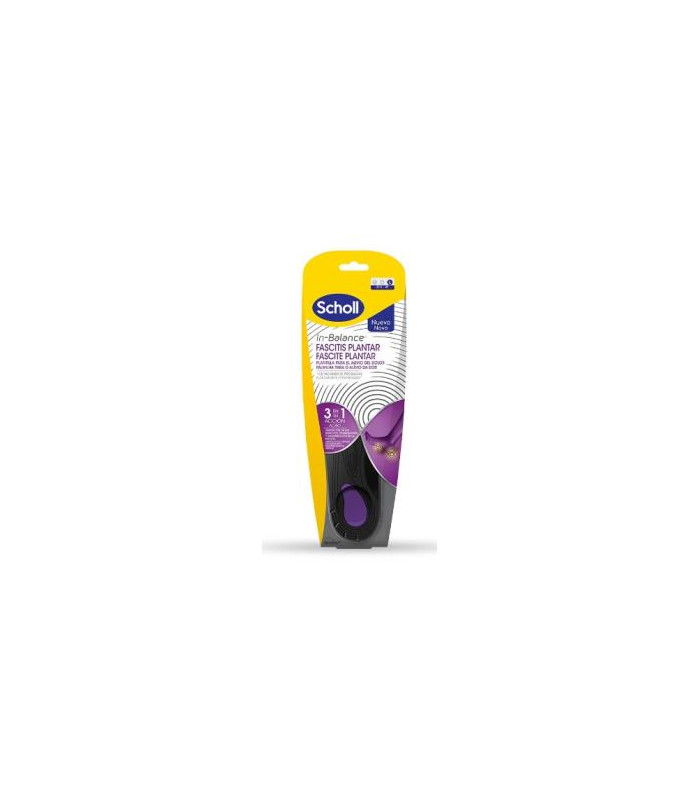 SCHOLL PLANTILLA FASCITIS PLANTAR T/L 42,5-45 2 UN