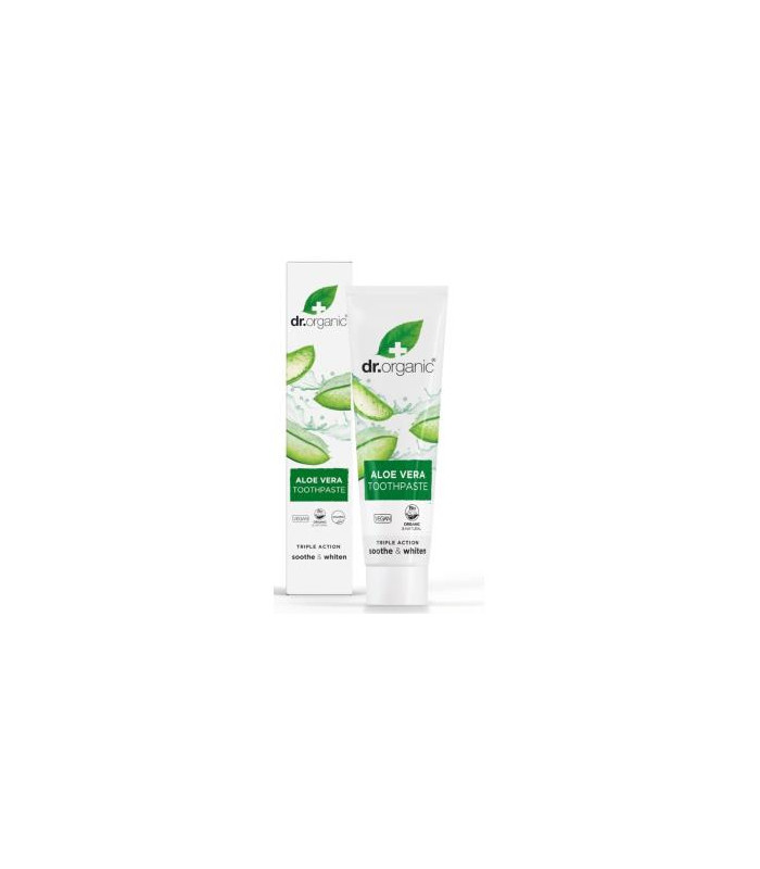 PASTA DE DIENTES aloe vera organico 100ml.