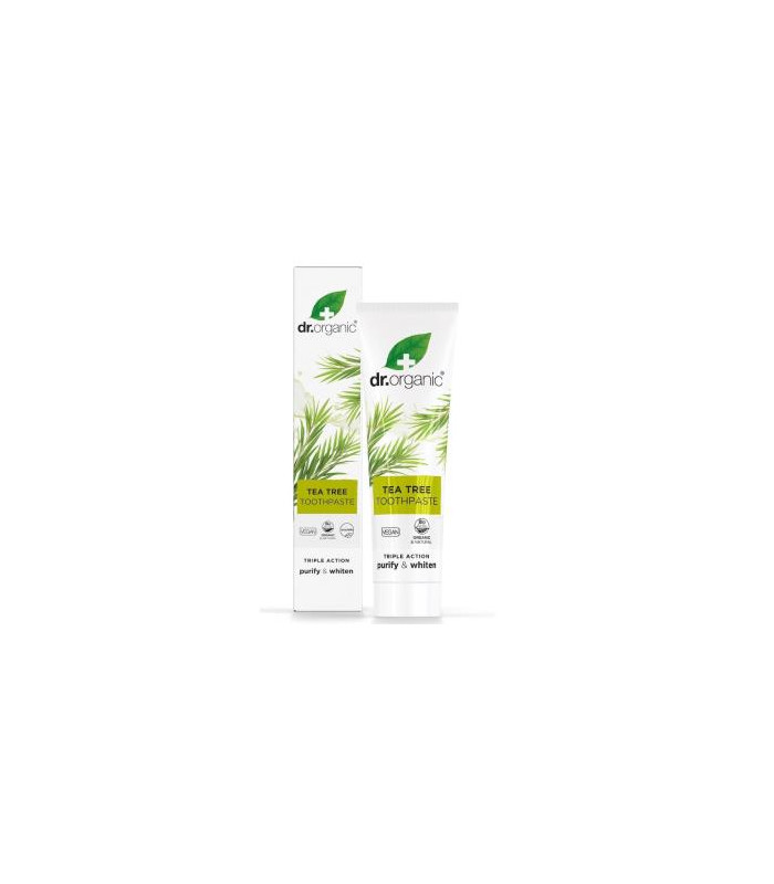 PASTA DE DIENTES arbol del te organico 100ml.