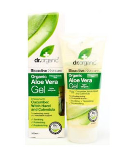 GEL ALOE VERA organico con pepino 200ml.