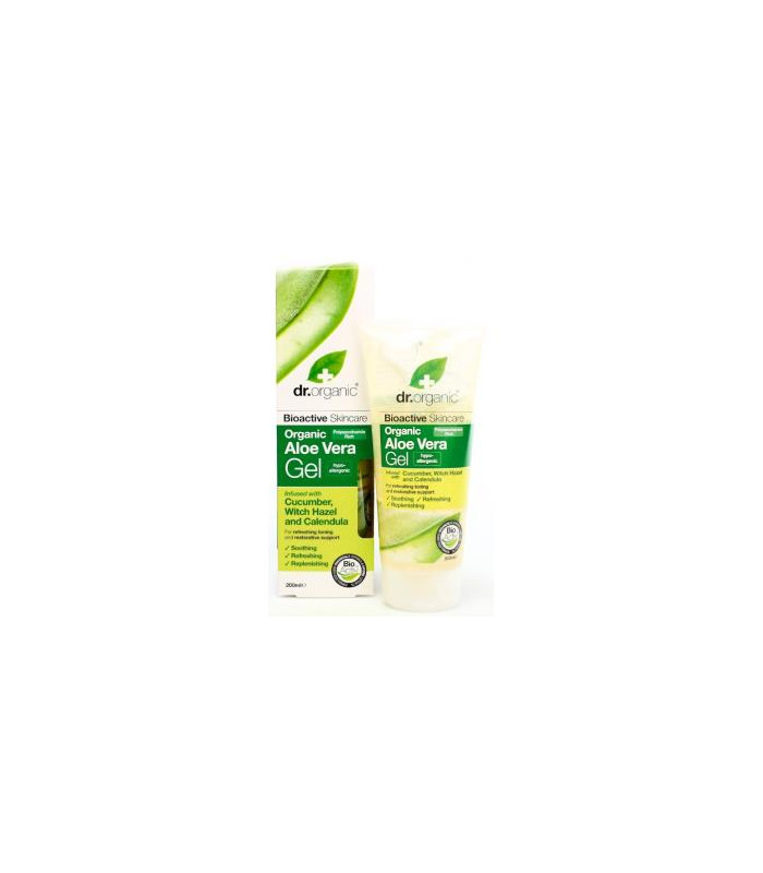 GEL ALOE VERA organico con pepino 200ml.