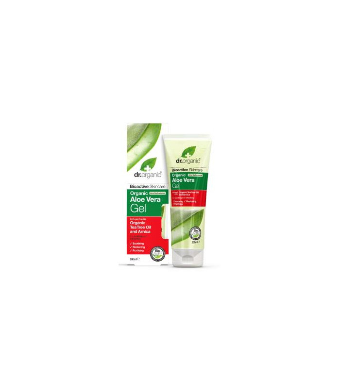 GEL ALOE VERA con arbol del te y arnica 200ml.