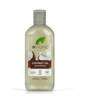 CHAMPU aceite coco organico 265ml.