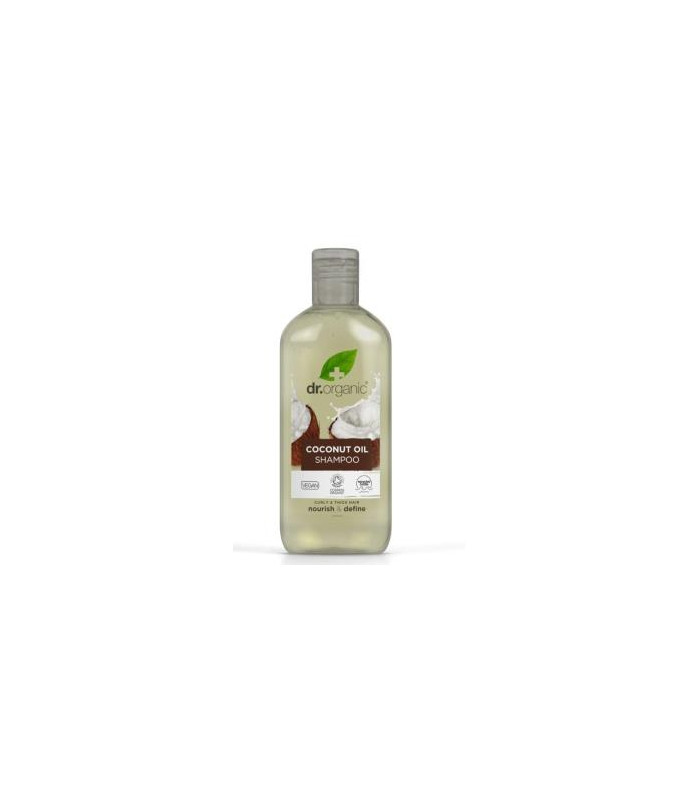 CHAMPU aceite coco organico 265ml.