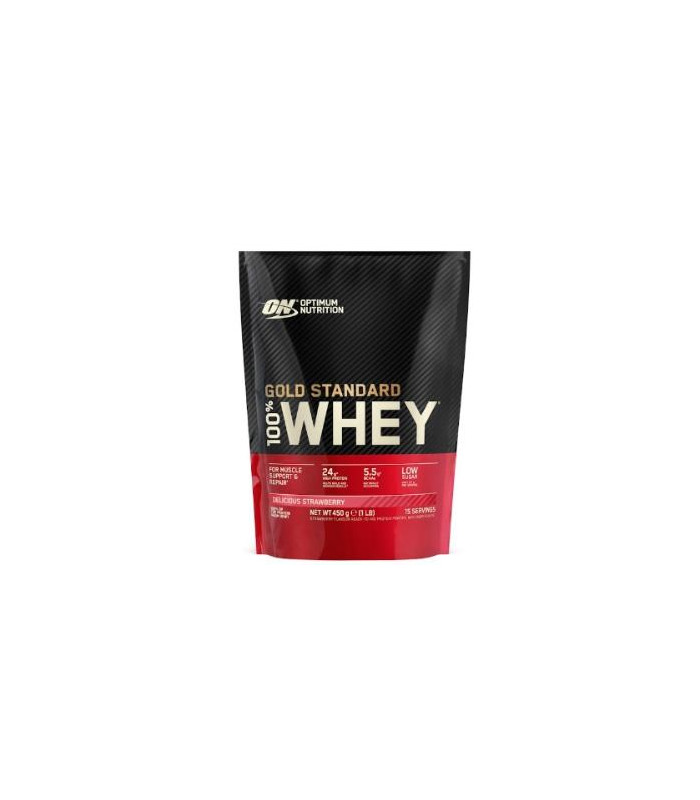 ON 100% WHEY GOLD STANDARD DELICIOUS FRESA 450GR.