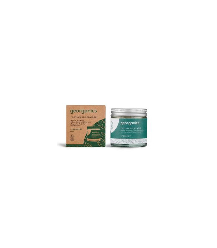DENTIFRICO MINERAL hierbabuena polvo 60ml.