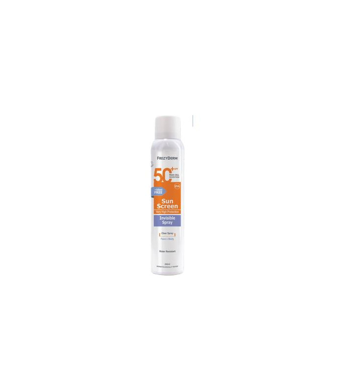 SUN SCREEN SPF50+ spray solar invisible 200ml.