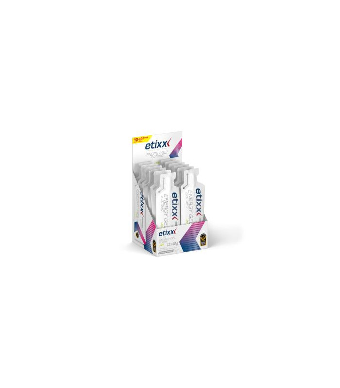 ETIXX ISOTONIC ENERGY gel sabor lima 12ud.