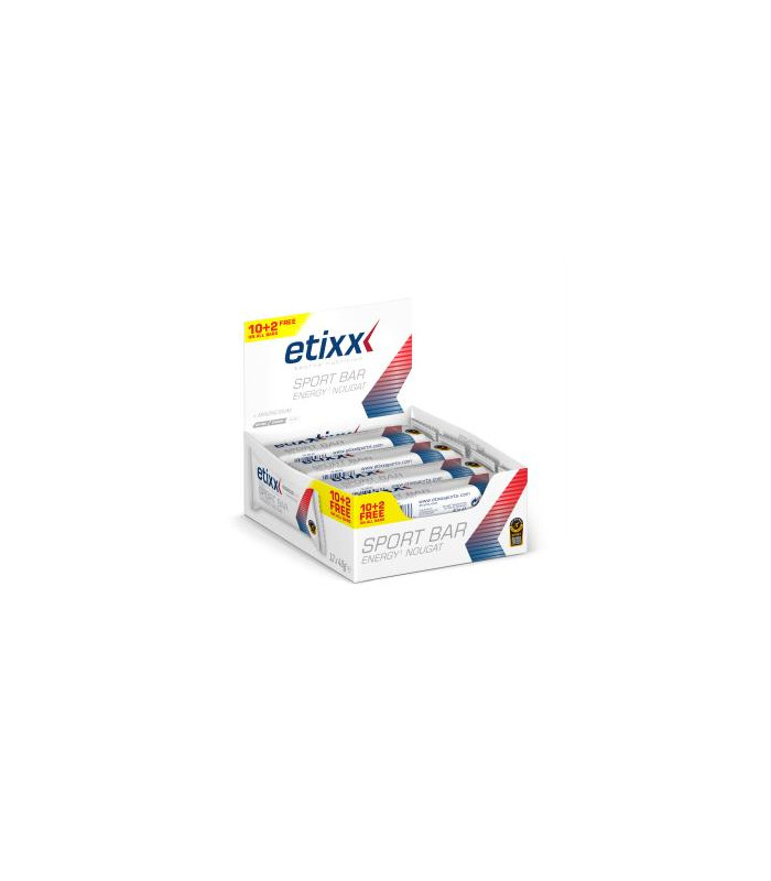 ETIXX ENERGY SPORT barritas turron 12uds.