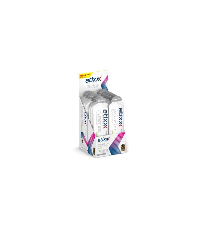 ETIXX ISOTONIC ENERGY gel sabor manzana 12ud.