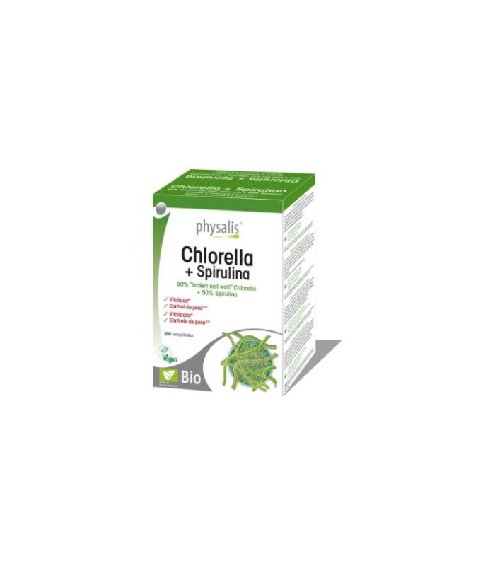 CHLORELLA+SPIRULINA BIO 200comp.