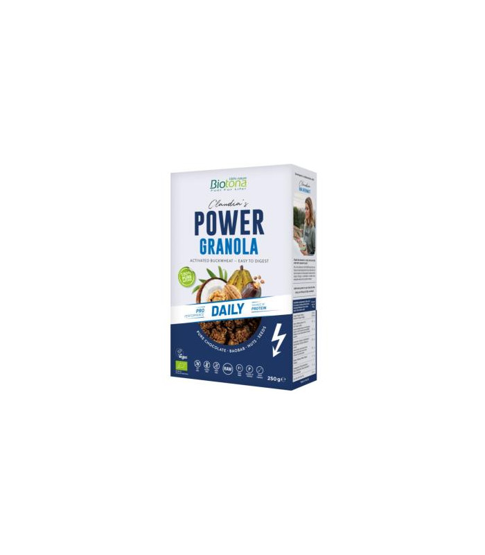 POWER GRANOLA DAILY muesli 250gr. BIO VEGAN