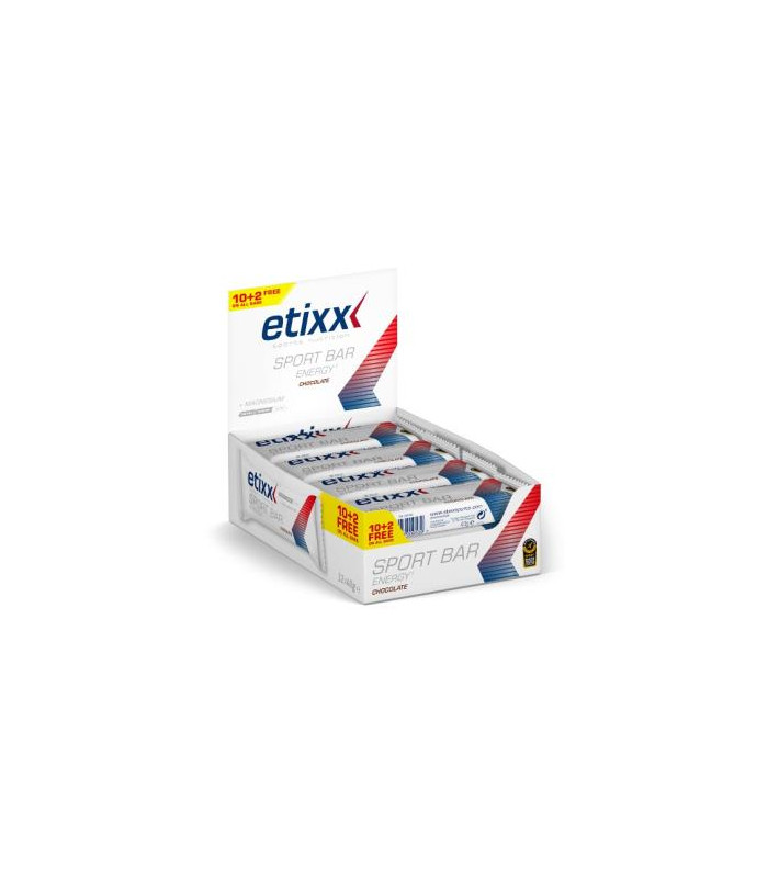 ETIXX ENERGY SPORT barritas chocolate 12uds.